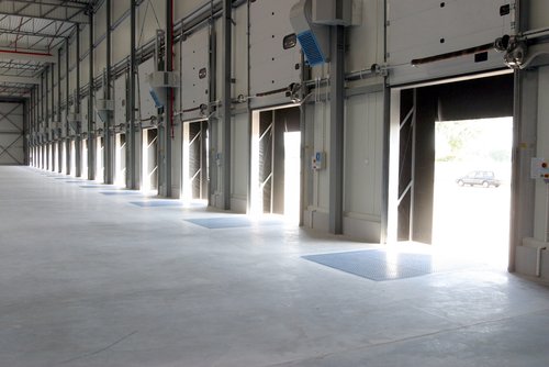 Commercial loading dock doors