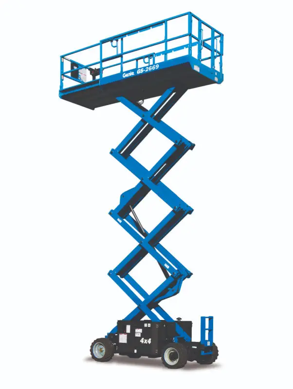 Genie GS Rough Terrain Scissor Lifts