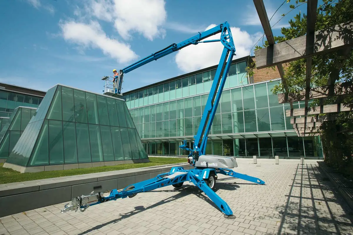 Genie TZ Trailer-Mounted Boom Lifts